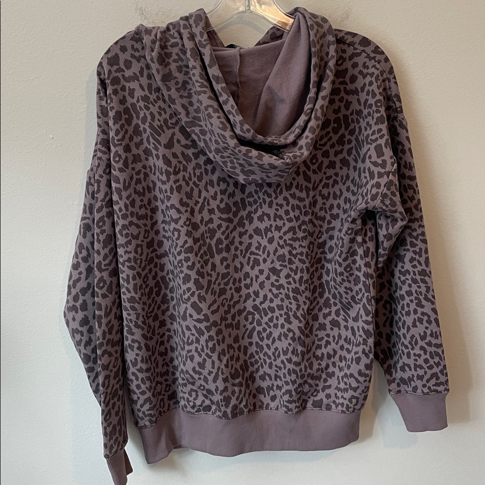 Buffalo David Bitton Women's Super Soft Hoody Pullover alpha, S Color Leopard - Picture 2 of 8
